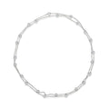 LUX GEM Sterling Silver Station 36" Necklace